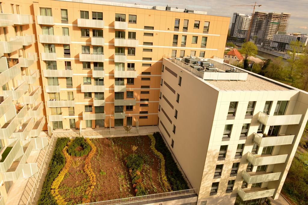Amsterdam Nad Odra By The River Tectumapartments Breslavia Exterior foto