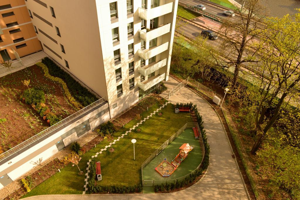 Amsterdam Nad Odra By The River Tectumapartments Breslavia Exterior foto
